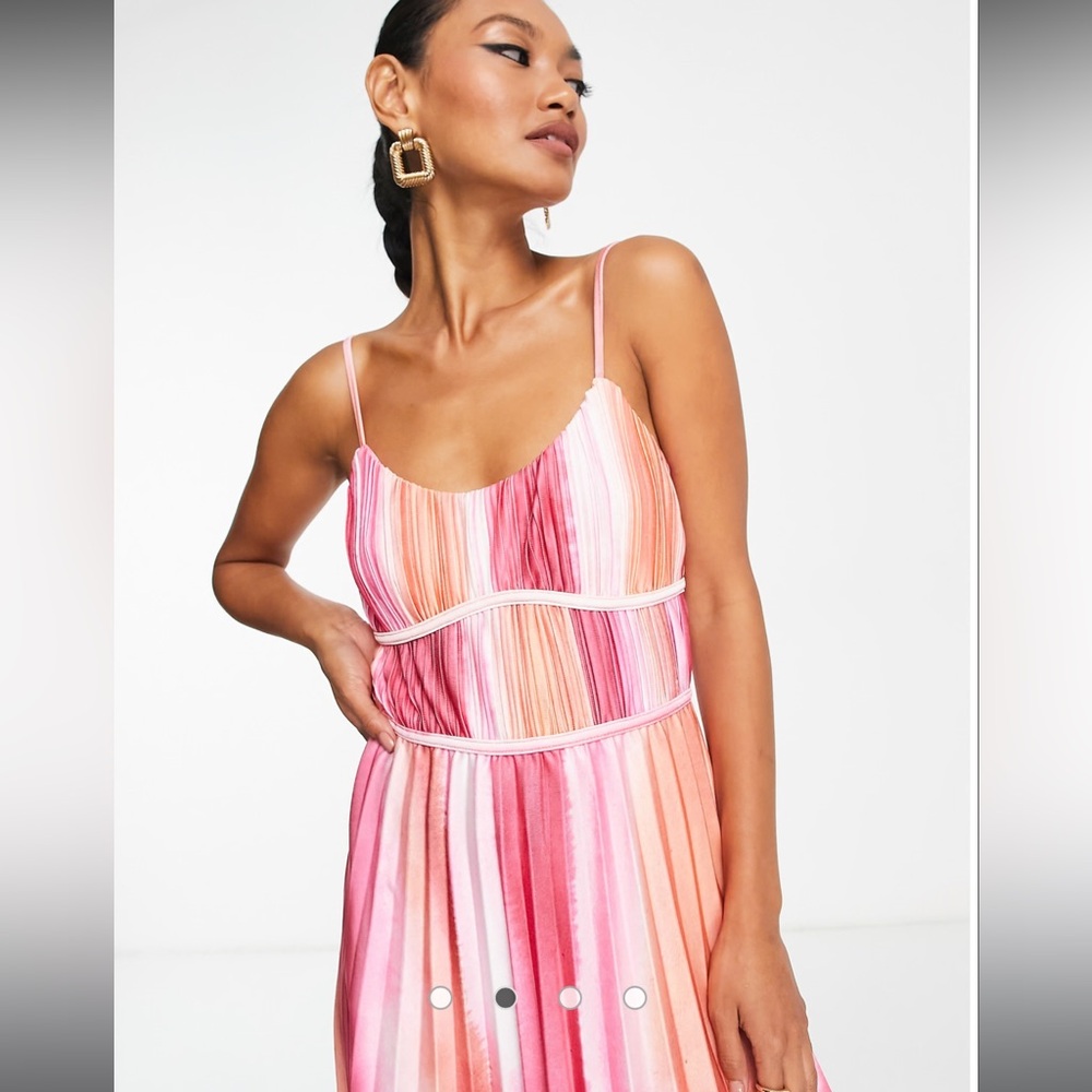 ASOS Multicolor Striped Maxi Dress - Picture 3 of 6